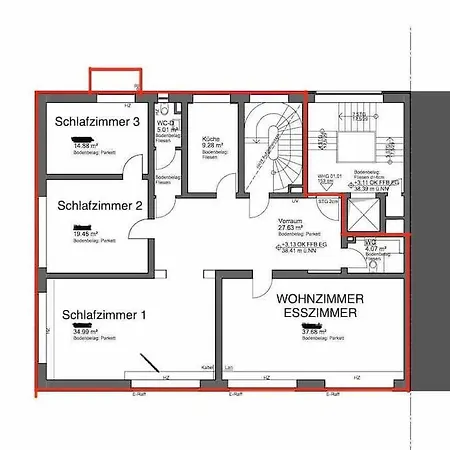 Apartment Schonster Rheinblick Fusslaufig Zur Messe! 160 Qm